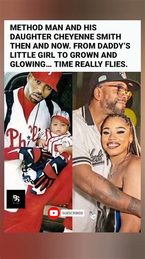 From Daddy’s Little Girl to Gorgeous Woman: Method Man’s Daughter Glow Up #shorts #viral #emotional
