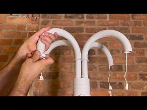 The Hydro Designs Hydroponic Grow Tower with Lighting System Assembly