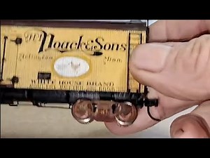 Classic Steam Era Train Vintage Rolling Stock Upgrades in HO