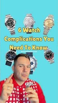 Different types of watch features you should know about!