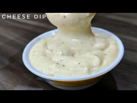 Cheese Dip - Dominos Cheese Dip Recipe - Best Homemade Cheese Dip