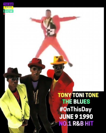 #onthisday June 9th 1990, "The Blues" no.1 r&b hit by Tony Toni Tone