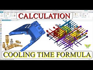 COOLING TIME CALCULATION IN INJECTION MOLD | HOW TO CALCULATE COOLING TIME IN INJECTION MOLDING