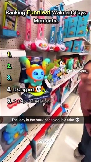 RANKING the Funniest Walmart Toy Moments (Toys GONE WRONG! 💀) #Shorts #ranking