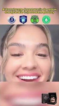 Tak jak własne zęby, Łatwo wybielaj zęby, Naturalny, niewidoczny, wygodny i zdejmowany