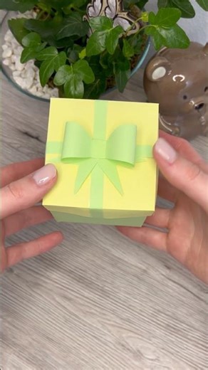 How to Make a Paper Box ✂️ | Simple DIY #shorts