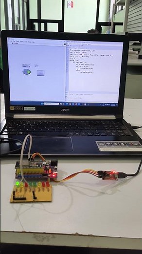 Comunicación serial entre ESP32 y LabVIEW (write). #micropython #labview #esp32 #tesielectronica