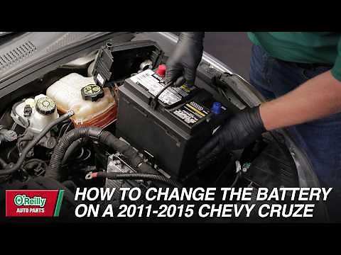 How To Remove and Replace the Battery on a 2011-2015 Chevy Cruze