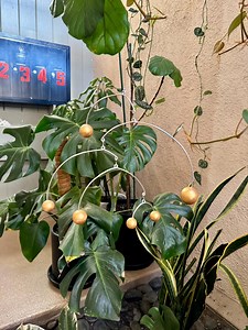 Gold Midcentury Mobile, Kinetic Mobile, Art Mobile, Modern Mobile, Mid Century Modern, Hanging Sculpture, Art Decor - Etsy