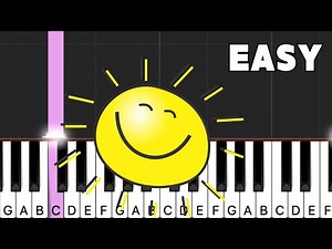 You Are My Sunshine | Piano Tutorial (EASY)