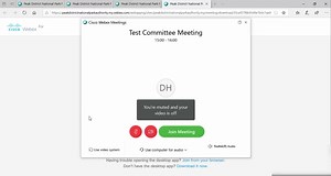 Webex Meetings demo