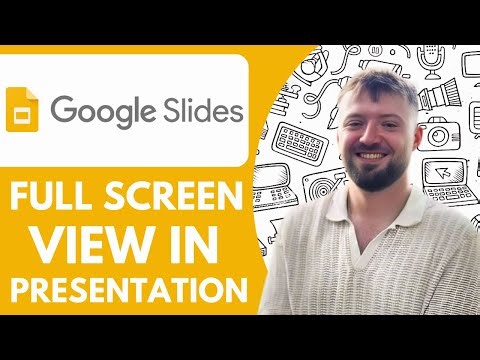 How to Full Screen View in Google Slides Presentation - 2025 (NEW METHOD)