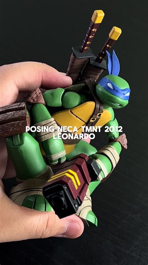 Genuinely having so much fun posing these NECA Tmnt 2012 figures #figtok #toycollector #actionfigures #neca #tmnt2012
