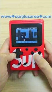 2.62 USD/PC handheld game console with 500 game single/double player styles