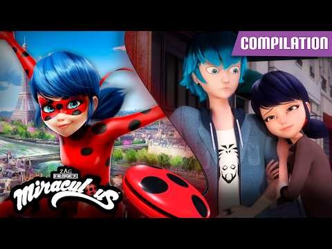 MIRACULOUS | 🐞 Compilation 🐾 FULL EPISODES ▶️ [Destruction - Determination - Passion] Season 5