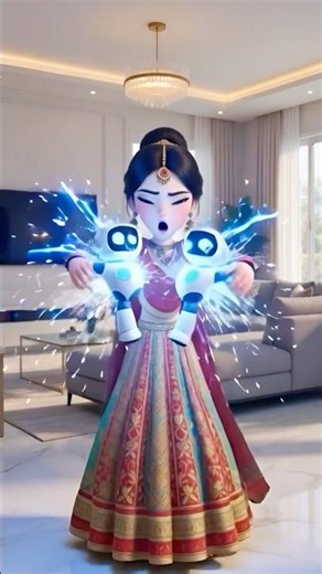 Mummy aur Robot #shorts #youtubeshorts #bahen #bhai #mummy #comedy