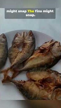 how could a cooked fish move 🤔🤔