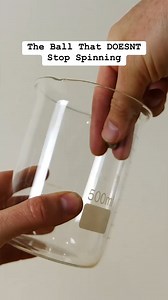 This ball just doesn't STOP spinning😮 #ball #science #spinning #experiment #viral #reels | The Action Lab