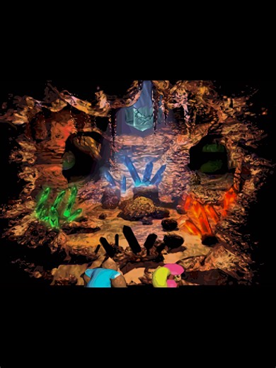 Donkey Kong 3 The Cavern Gameplay Walkthrough