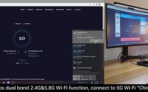 PCDock多功能拓展电脑增高架Wi-Fi模块性能对比其他外置无线网卡