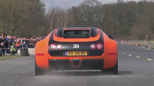Bugatti Veyron Mansory – Brutal Acceleration & Insane Road Sound!