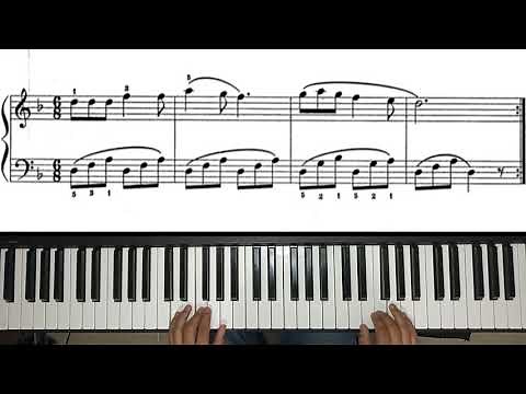 Musette (Suzuki Piano Vol.1 No.18) c/metrónomo y partitura