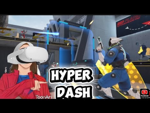My favourite free VR game it is called Hyper dash.