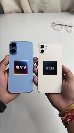 iPhone 12 vs iPhone 17 speed test 🔥