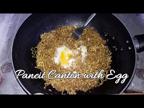QUICK AND EASY PANCIT CANTON WITH EGG | MERYENDA TIME | SIMPLYMIMI💕