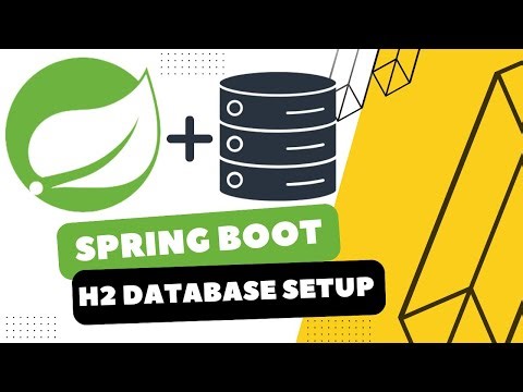 Spring Boot CRUD Application | Lecture 4 - H2 Database Setup | In memory Database