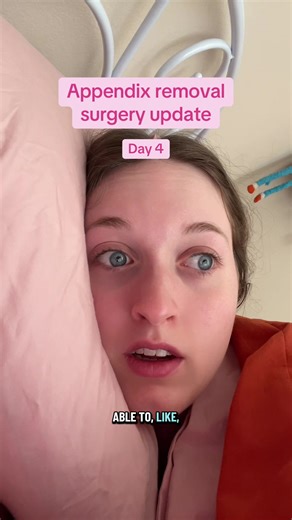 Recovery Update: Life After Appendix Surgery