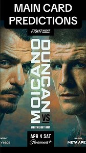 UFC Moicano vs Duncan Main card predictions #ufc #iliatopuria #renatomoicano #islammakhachev #mma