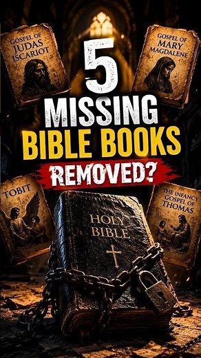 5 Missing Bible Books They Didn't Want You to Read 👀 #bible #bookofenoch