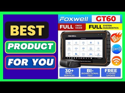 FOXWELL GT60 BT Bidirectional Car Code Reader All