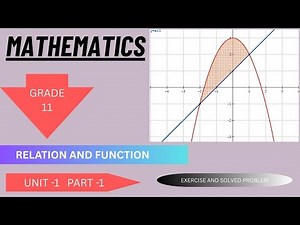 Relations and functions