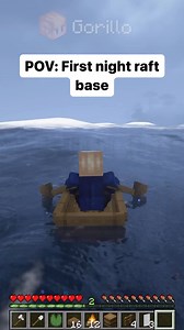 411K views · 1.4K reactions | Easy raft base⛵️ Follow for more...