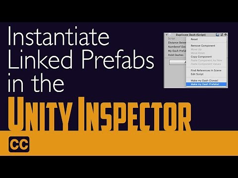 Instantiate Linked Prefabs in the Unity Inspector