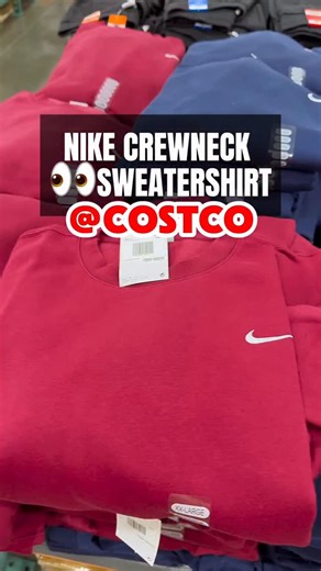 576 reactions · 20 shares | Costco just dropped Nike Men’s Crewneck Sweatshirts for $33.99, and it’s the perfect blend of comfort and style. Soft fleece, iconic swoosh branding, and a price you won’t find anywhere else—share with a friend who lives in Nike. #costcofinds #costcowonders #costcoinfluencer #costco #nike #costcofashion #costcoapparel #costconike #mensstyle #costcodeals | Costco Wonders | Facebook