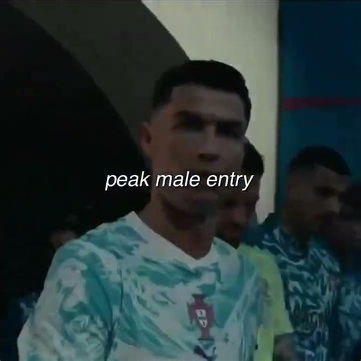 Peak Male Entry: Soccer Stars Walk into Greatness