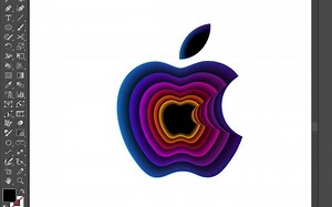 教你用Ai制作苹果发布会LOGO！