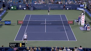 MATCH POINT: A. Murray def. R. Gasquet; Cincinnati 1R