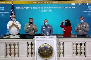 Boeing surges on a mixed day for US stocks