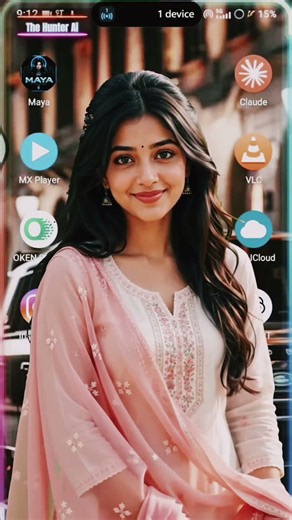 Meet Maya ❤️ My Cute AI Assistant Comes to Life | Future AI Girl #shorts