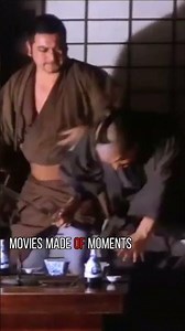 During the battle, Zatoichi wanted a sip of water.(Zatoichi)