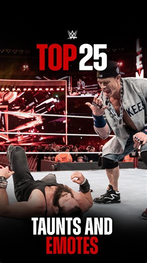 187K views · 2.9K reactions | Check out the best taunts and emotes in WWE history featuring Roman Reigns, IYO SKY John Cena, The Rock, “Stone Cold” Steve Austin and more! #WWETop25 | WWE | Facebook