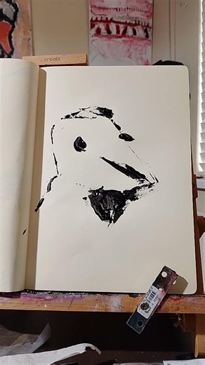 young bird faceing things