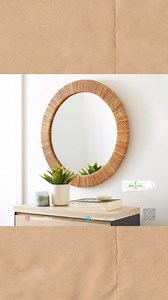 9.2K views · 51 reactions | Seagrass Large Round Mirror  Order Now  | Hlwcraft.com | Facebook