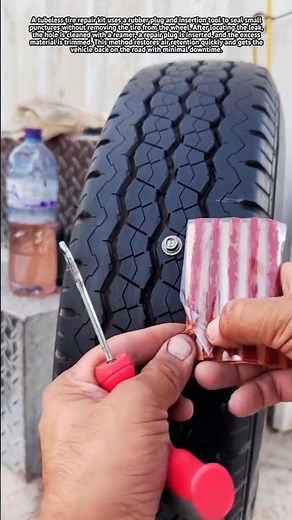 Tubeless Tire Repair Trick That Seals Punctures Fast!