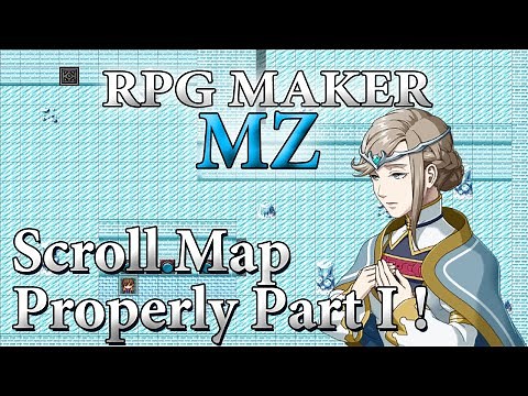 RPG Maker MZ Tutorial #38 - Scroll Map Properly Part I!