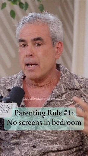 Follow @positiveparentingsociety for more parenting insights ✨ When a screen lives in your child’s bedroom, it stops being a tool and becomes a relationship It whispers at night, steals sleep, and slowly rewires attention Dr. Jonathan Haidt says the single most important rule for digital parenting is this: No screens of any kind in the bedroom - ever TVs in the living room? Fine A computer at the kitchen table? Great But once a device crosses that bedroom door, it owns their focus This boundary 